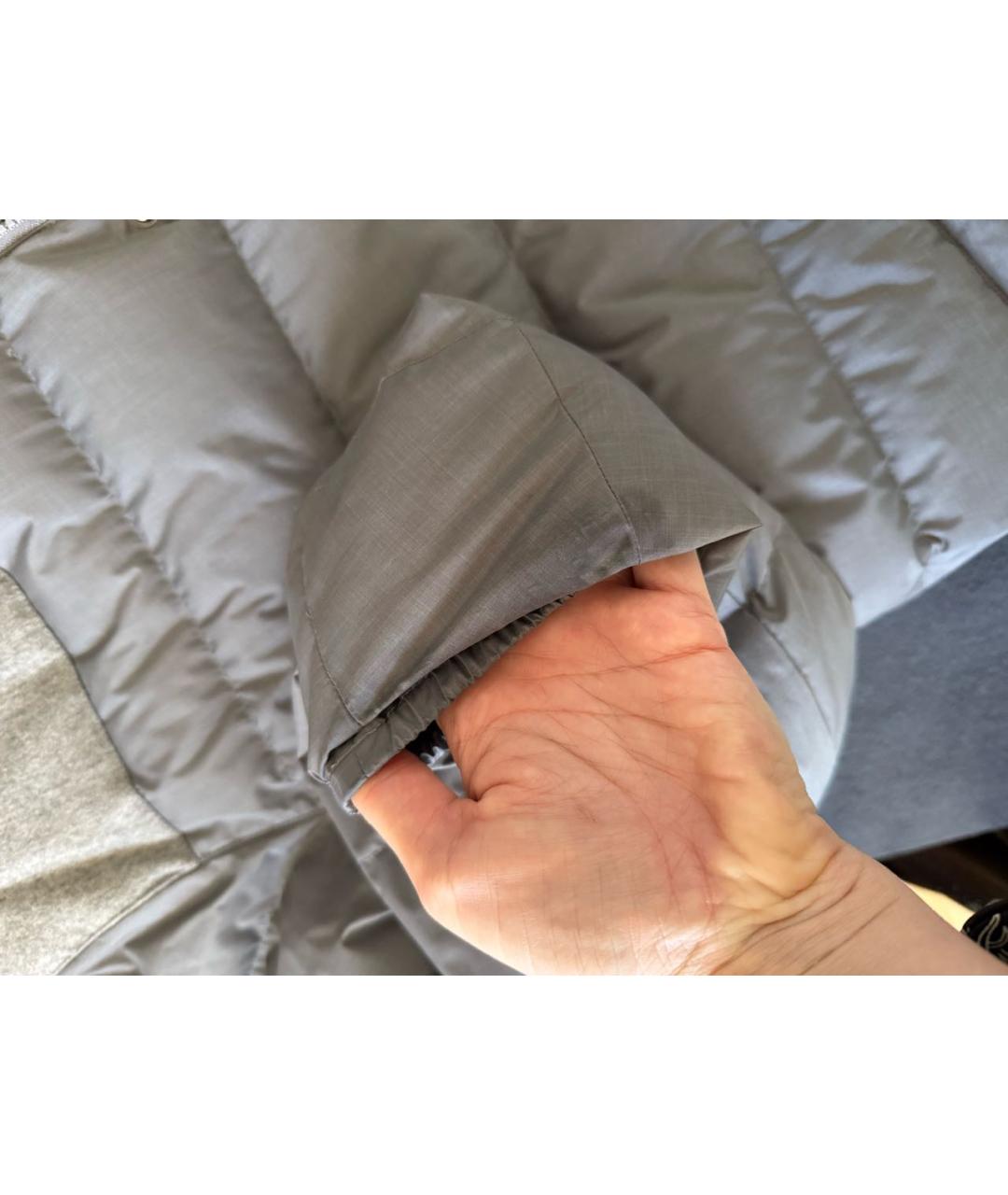 ZEGNA Серая шерстяная куртка, фото 7