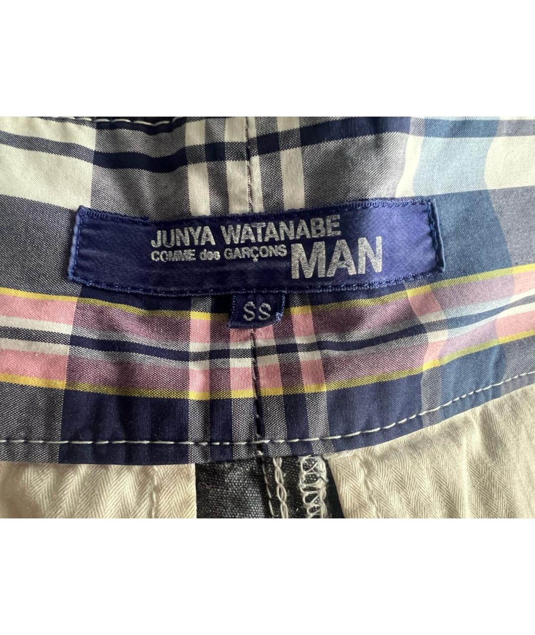 JUNYA WATANABE COMME DES GARÇONS Бирюзовые хлопковые шорты, фото 6