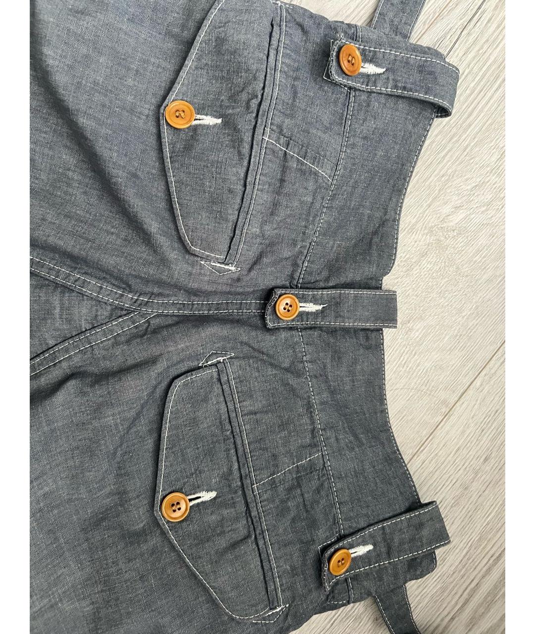 JUNYA WATANABE COMME DES GARÇONS Бирюзовые хлопковые шорты, фото 5