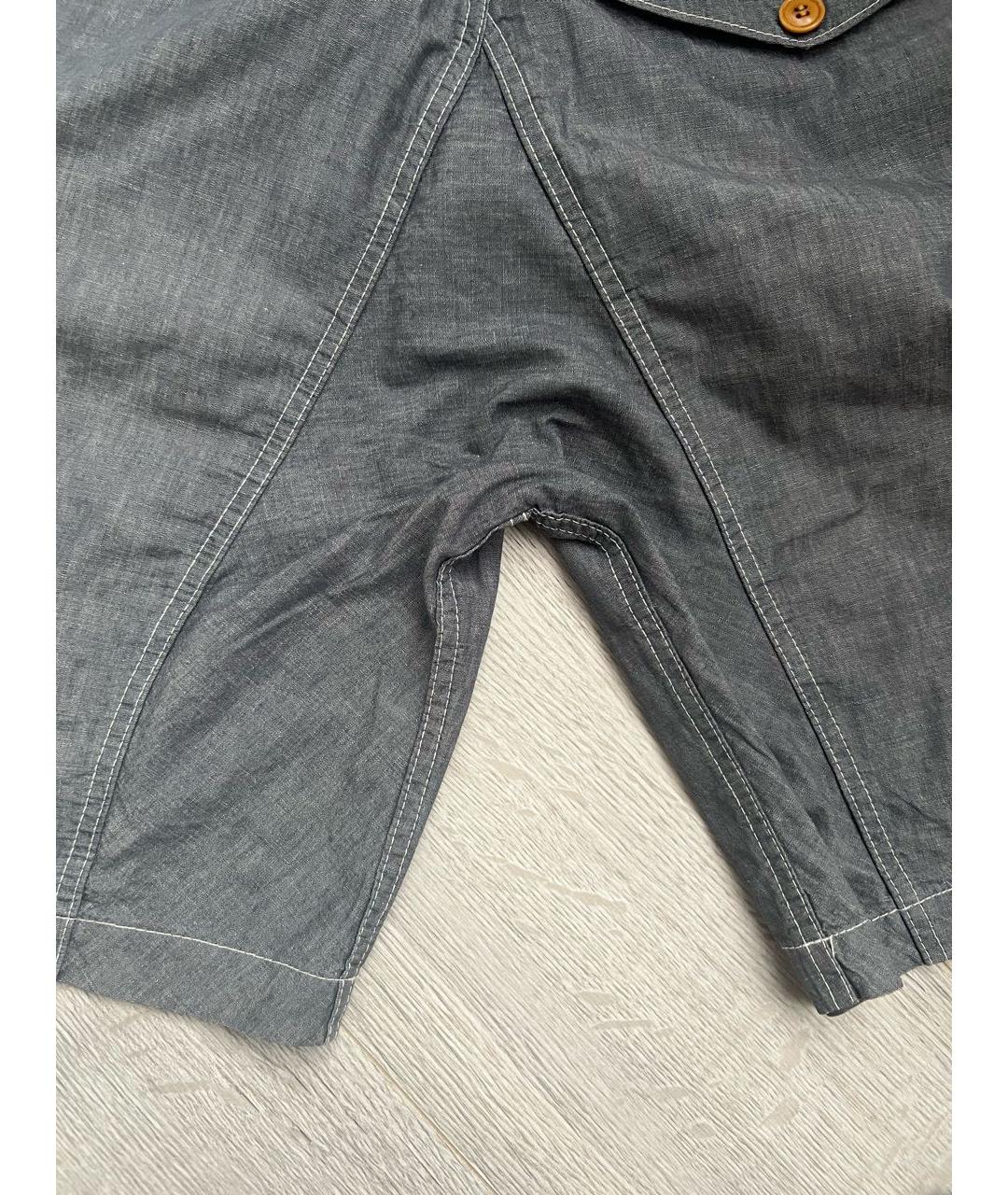 JUNYA WATANABE COMME DES GARÇONS Бирюзовые хлопковые шорты, фото 4