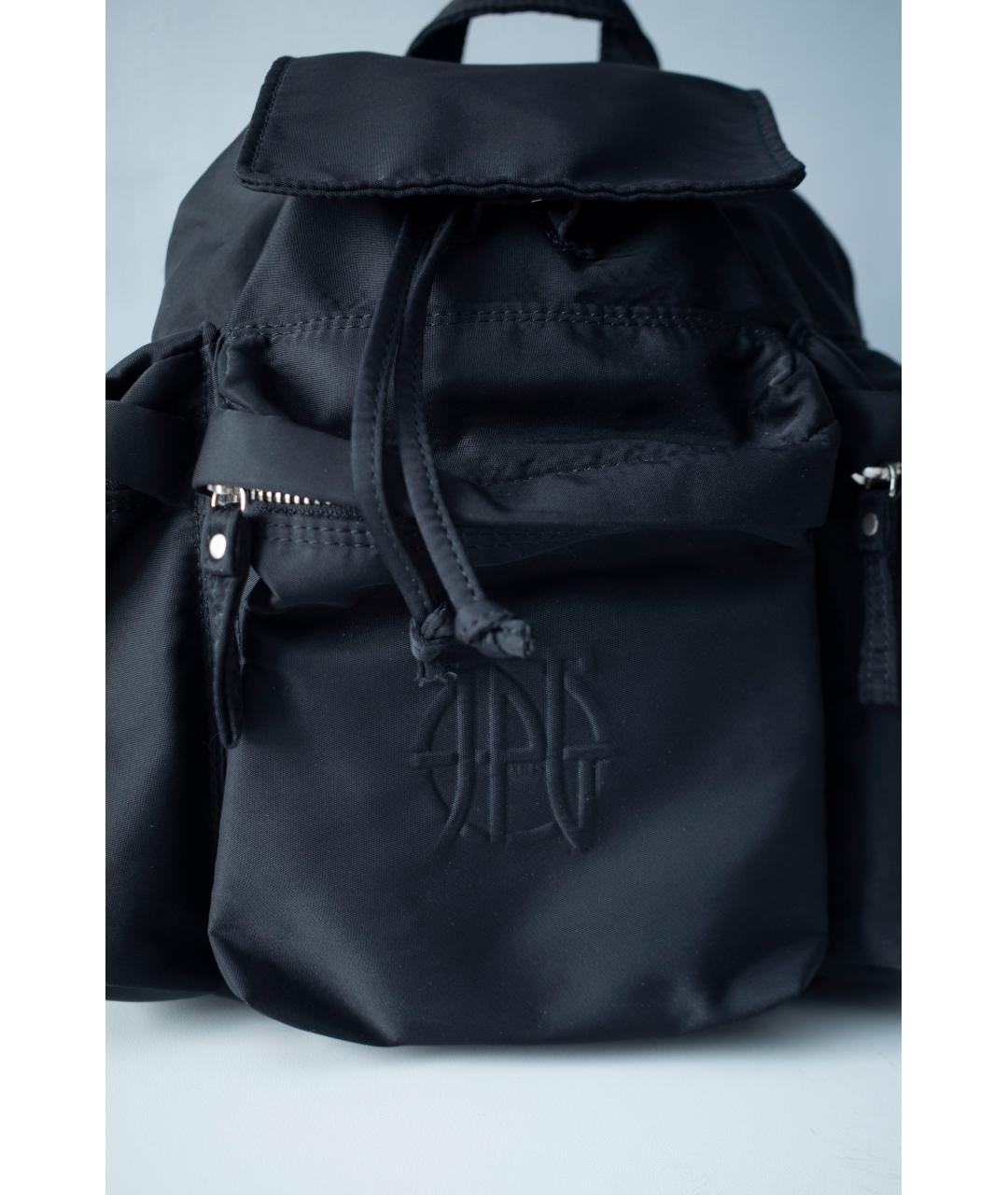 JEAN PAUL GAULTIER Черный синтетический рюкзак, фото 3