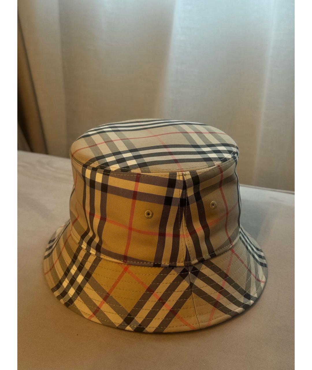 BURBERRY Бежевая панама, фото 4