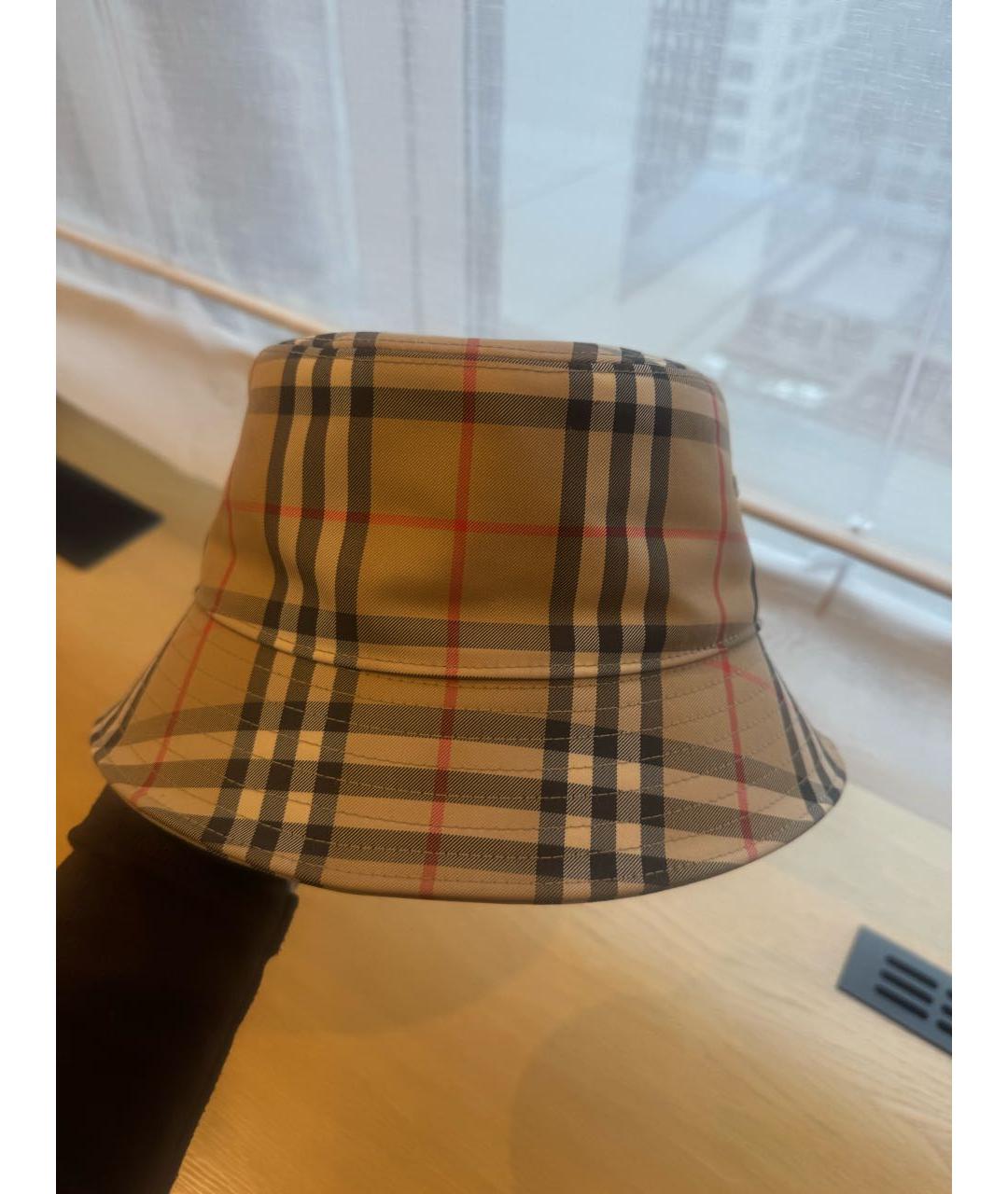 BURBERRY Бежевая панама, фото 6