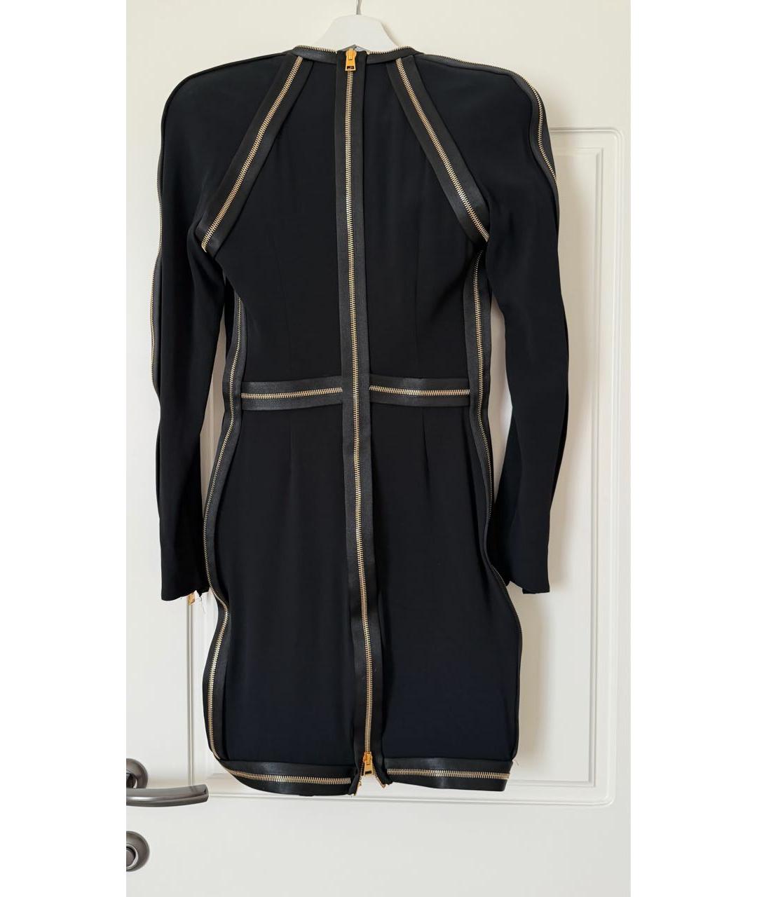 TOM FORD Черное полиэстеровое вечернее платье, фото 2