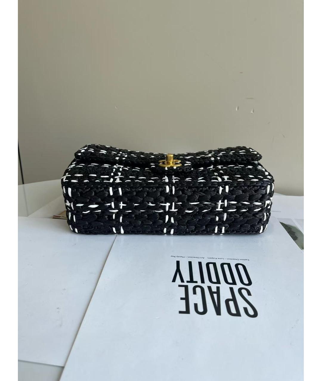 CHANEL Черная сумка через плечо, фото 4