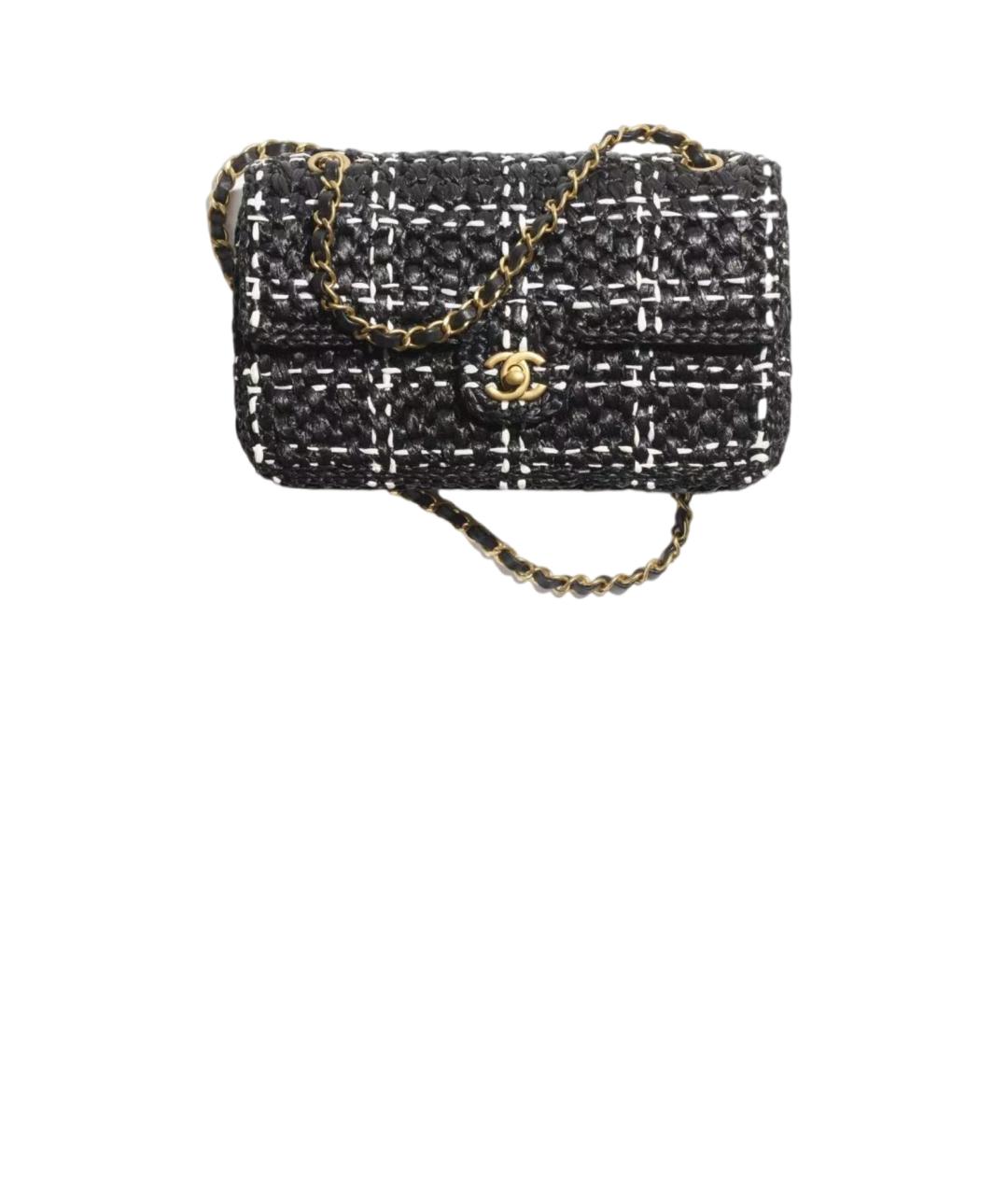 CHANEL Черная сумка через плечо, фото 7