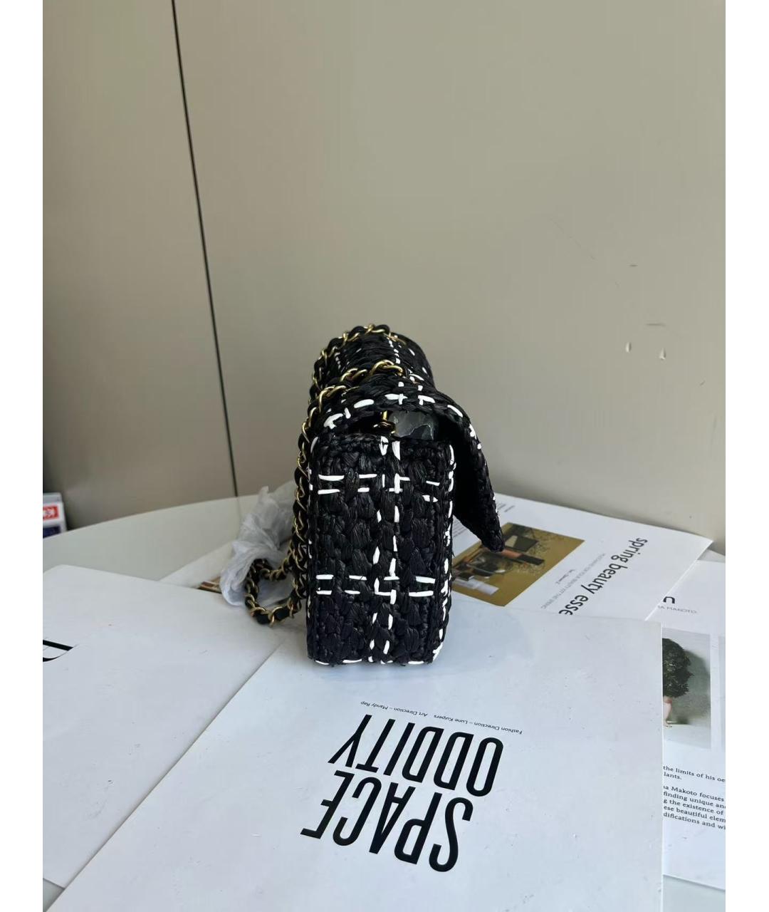 CHANEL Черная сумка через плечо, фото 3