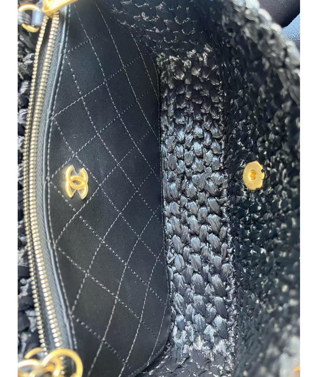 CHANEL Черная сумка через плечо, фото 6