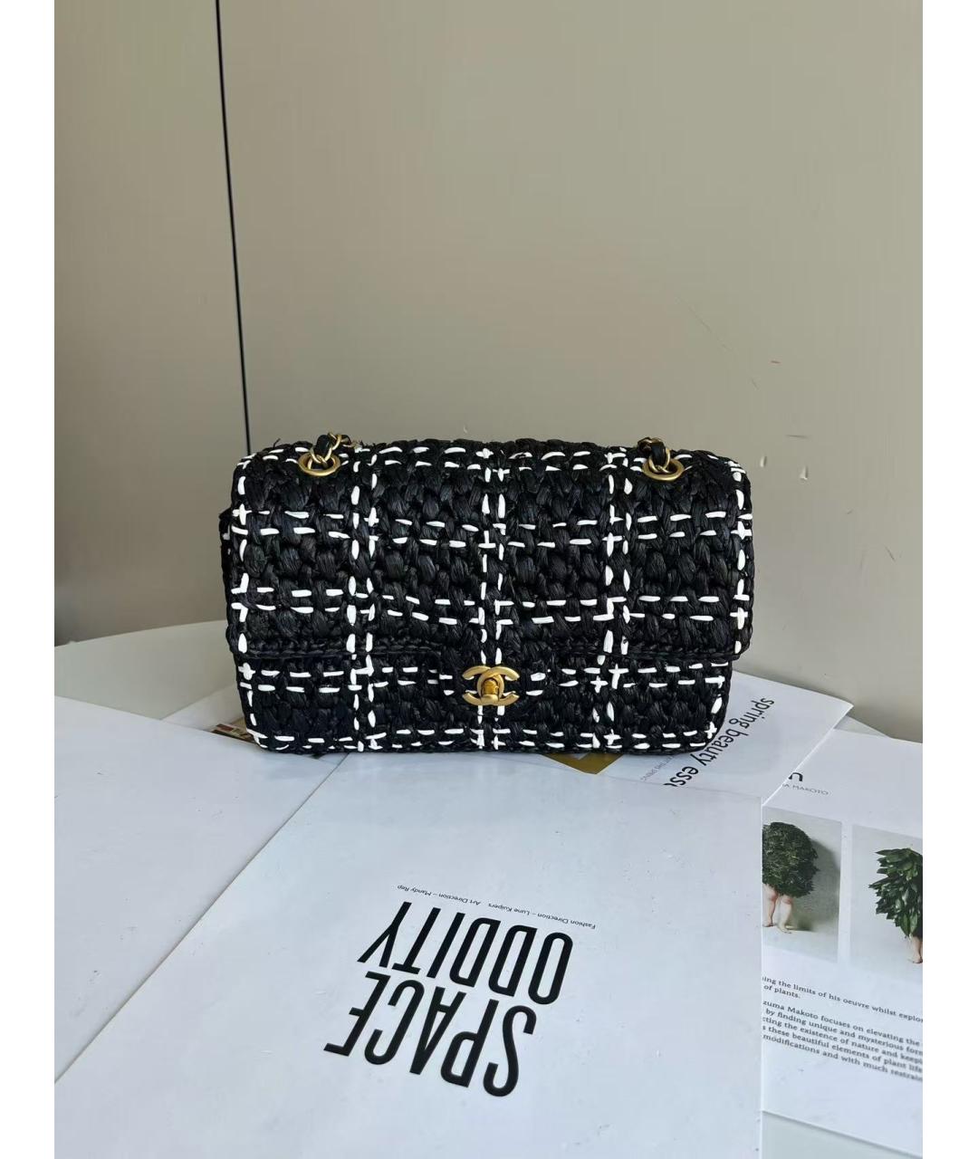 CHANEL Черная сумка через плечо, фото 2