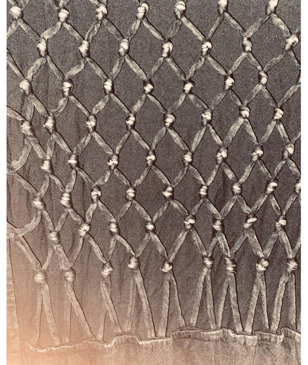 IRO Черное хлопковое повседневное платье, фото 6