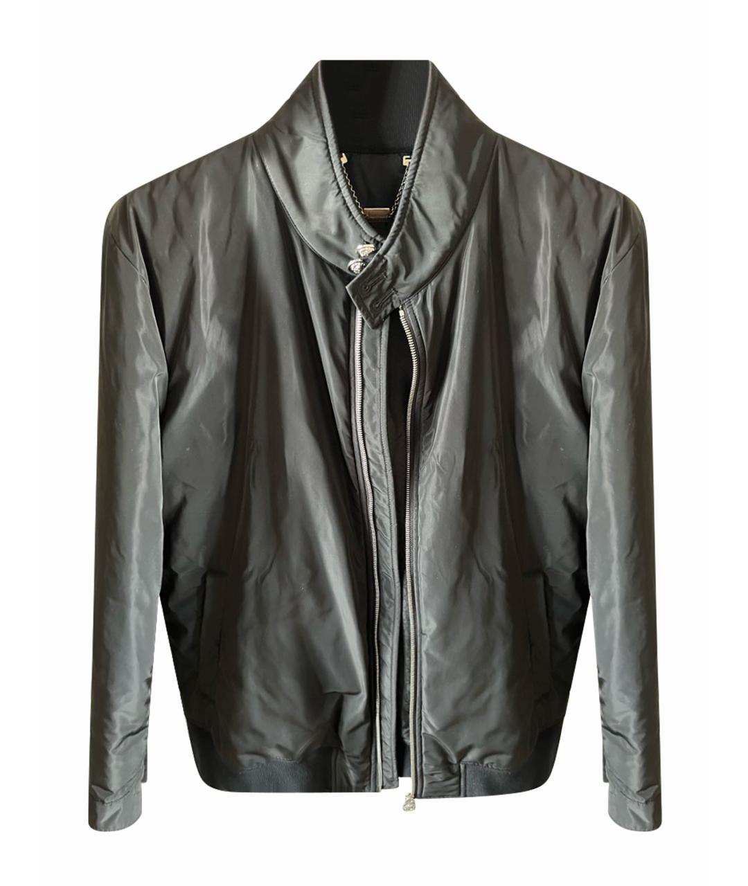 BILLIONAIRE Черная полиэстеровая куртка, фото 1