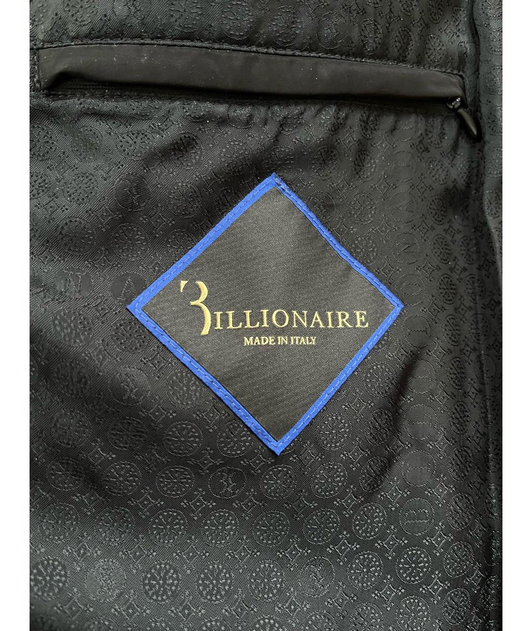 BILLIONAIRE Черная полиэстеровая куртка, фото 5