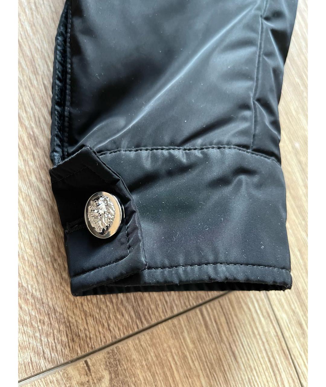 BILLIONAIRE Черная полиэстеровая куртка, фото 4