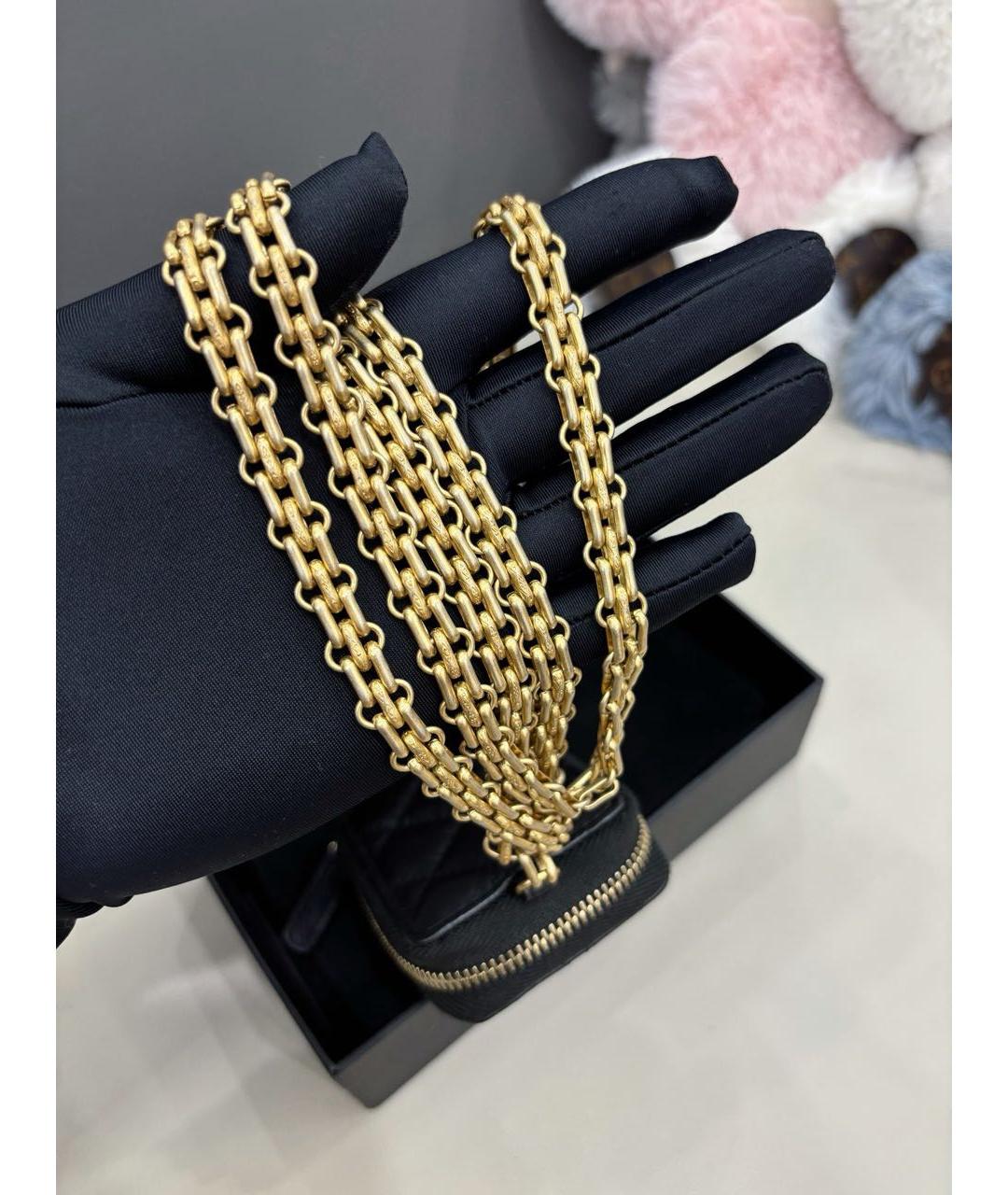 CHANEL Черная кожаная сумка через плечо, фото 6