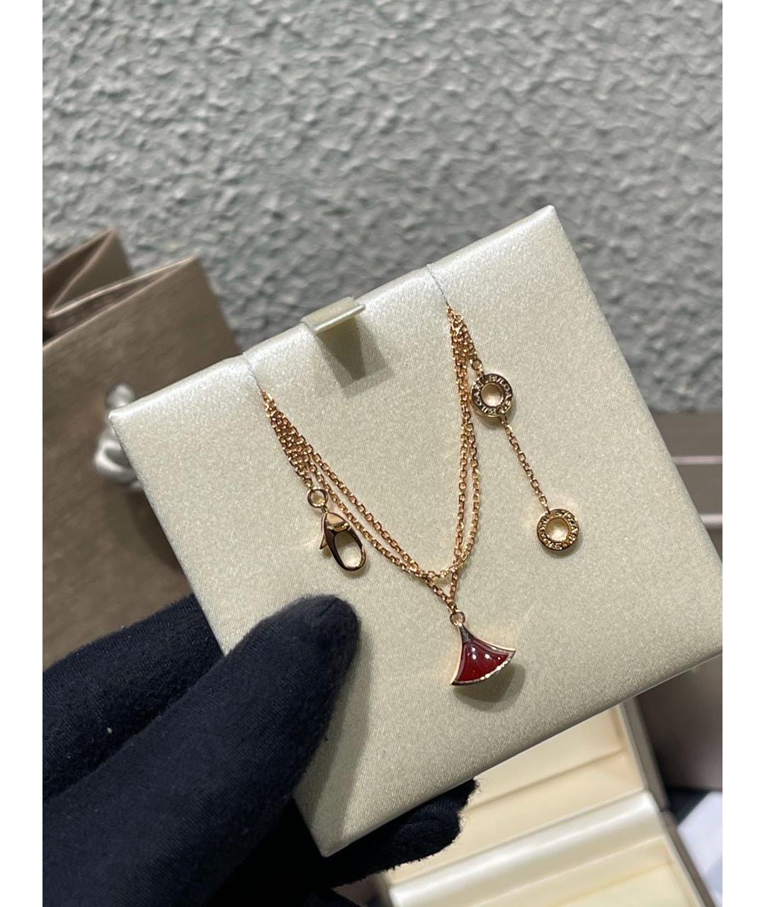 BVLGARI Красный браслет из розового золота, фото 6