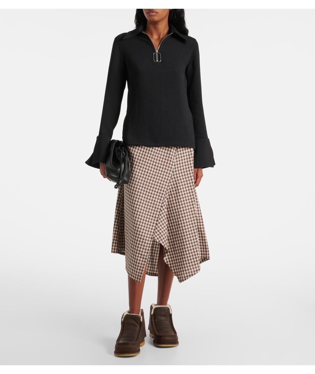 J.W.ANDERSON Коричневые замшевые ботинки, фото 2