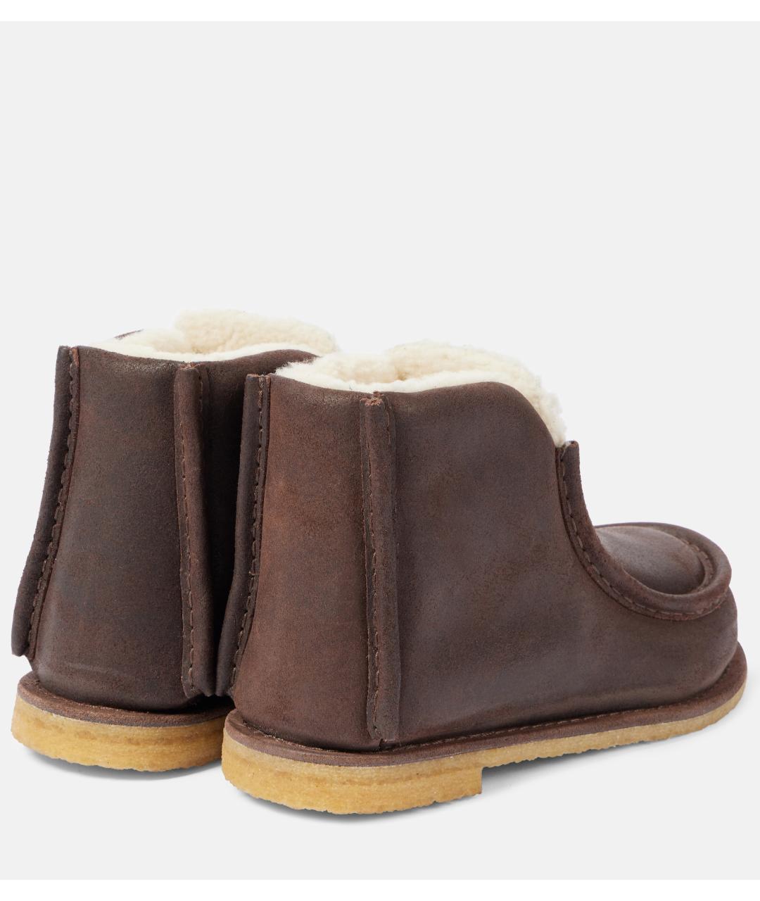 J.W.ANDERSON Коричневые замшевые ботинки, фото 6