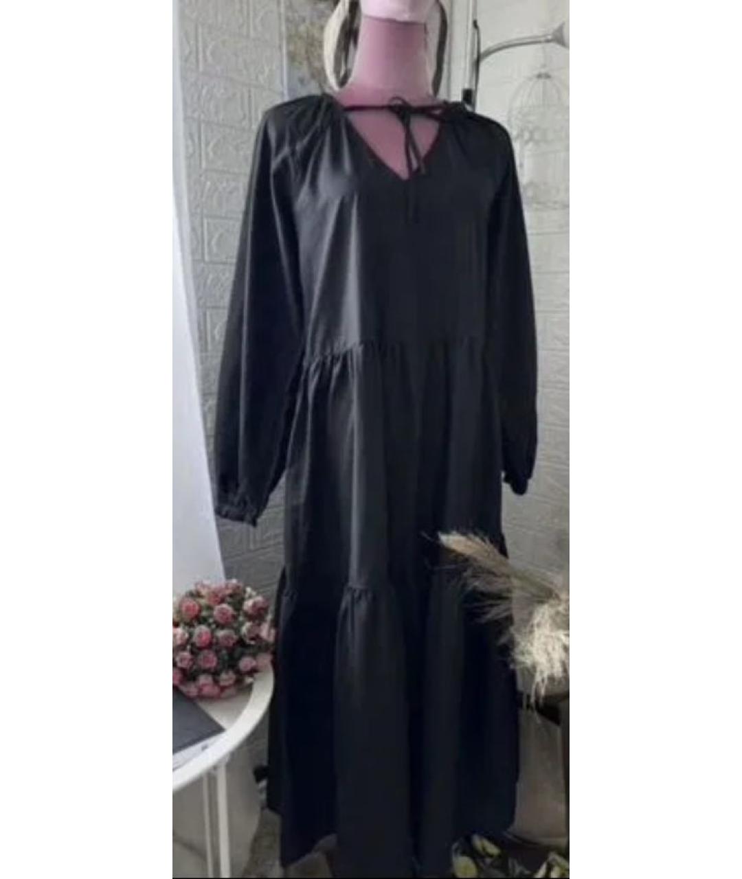 ARKET Черное повседневное платье, фото 4