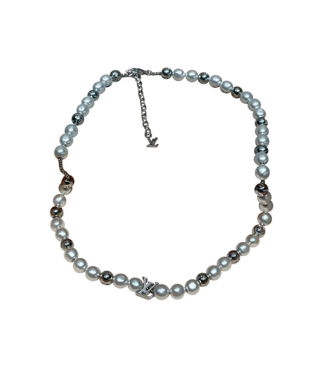 LOUIS VUITTON Белое колье, фото 1