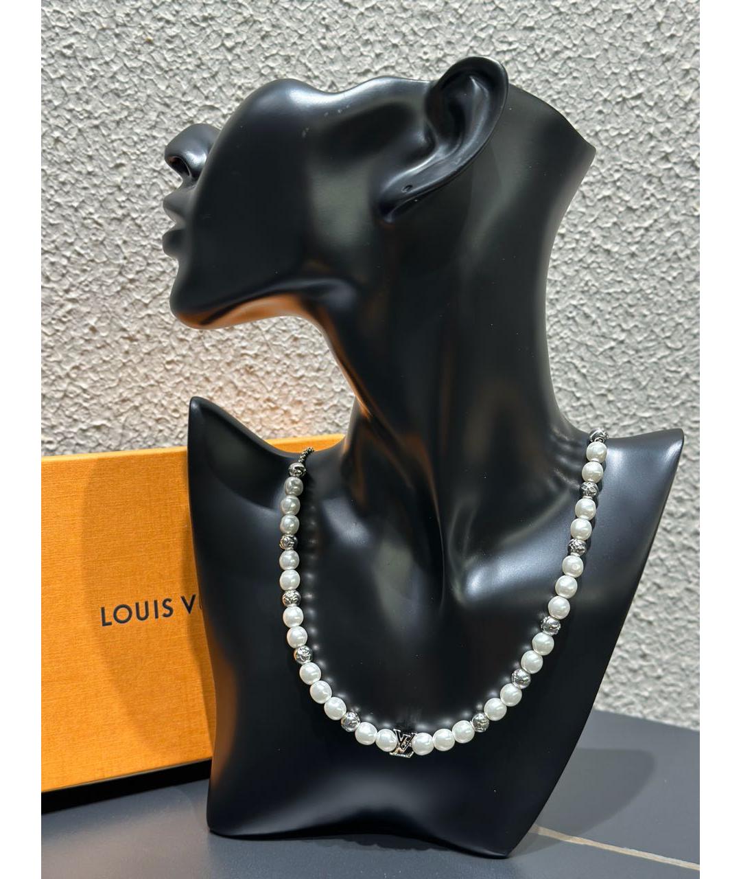 LOUIS VUITTON Белое колье, фото 4