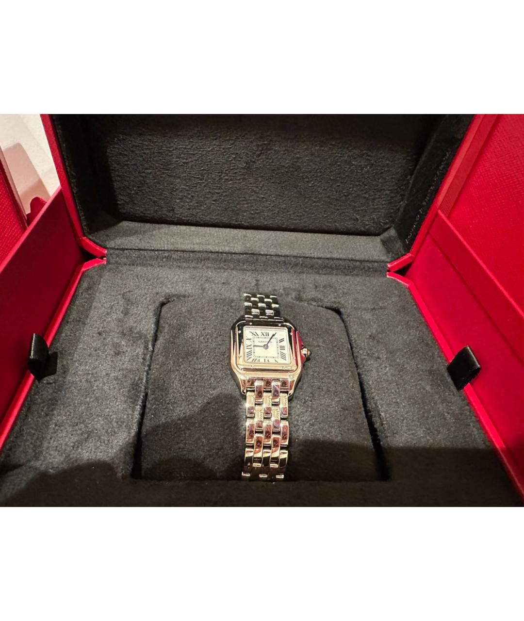 CARTIER Серебряные часы, фото 2