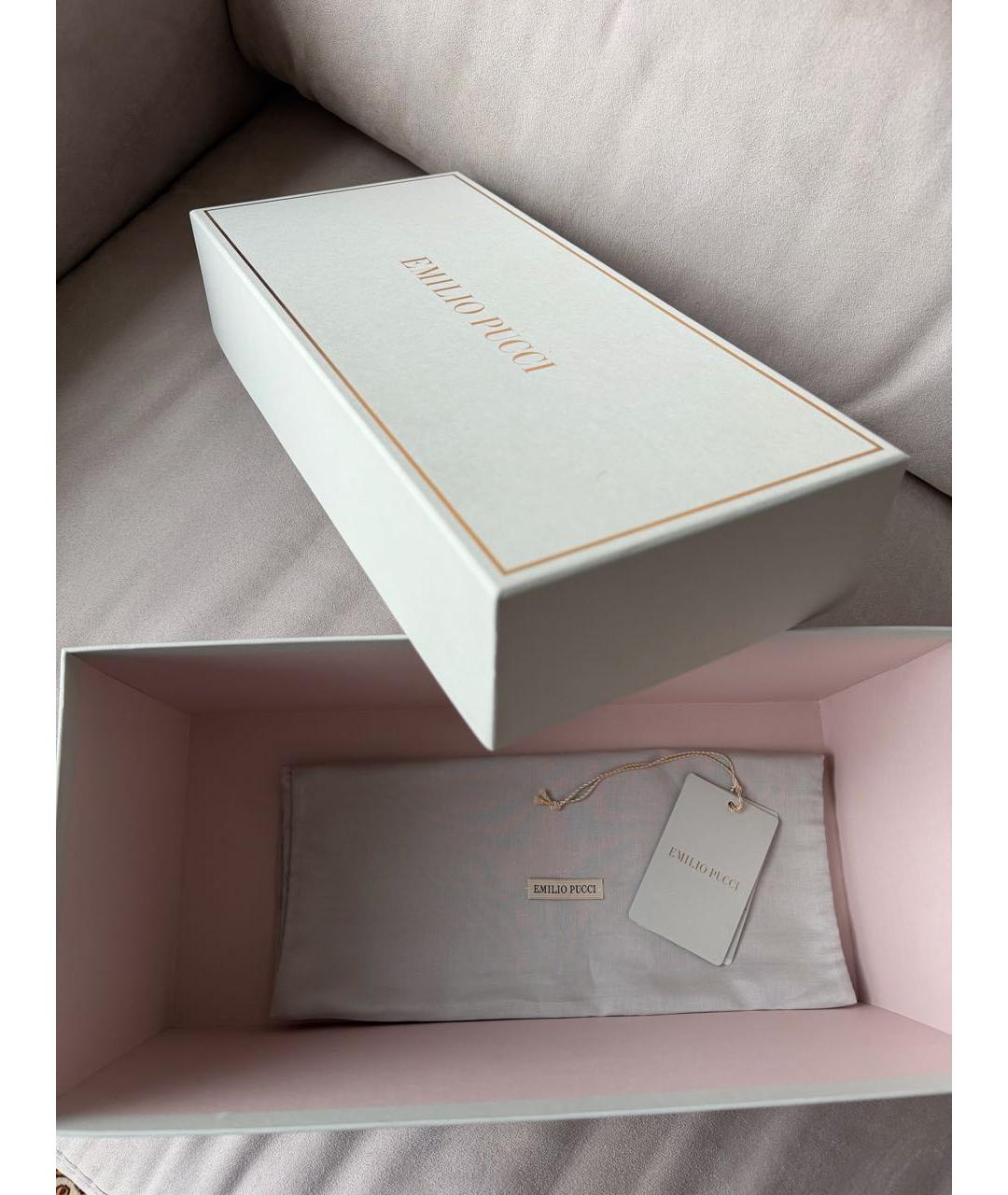 EMILIO PUCCI Черный кожаный ремень, фото 5