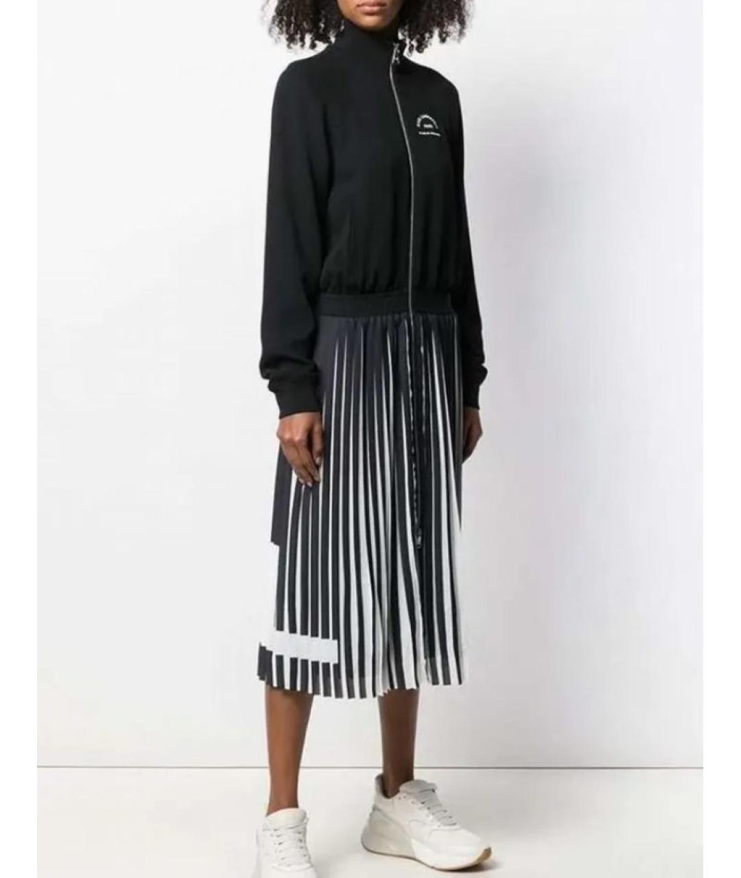 KARL LAGERFELD Черное повседневное платье, фото 5