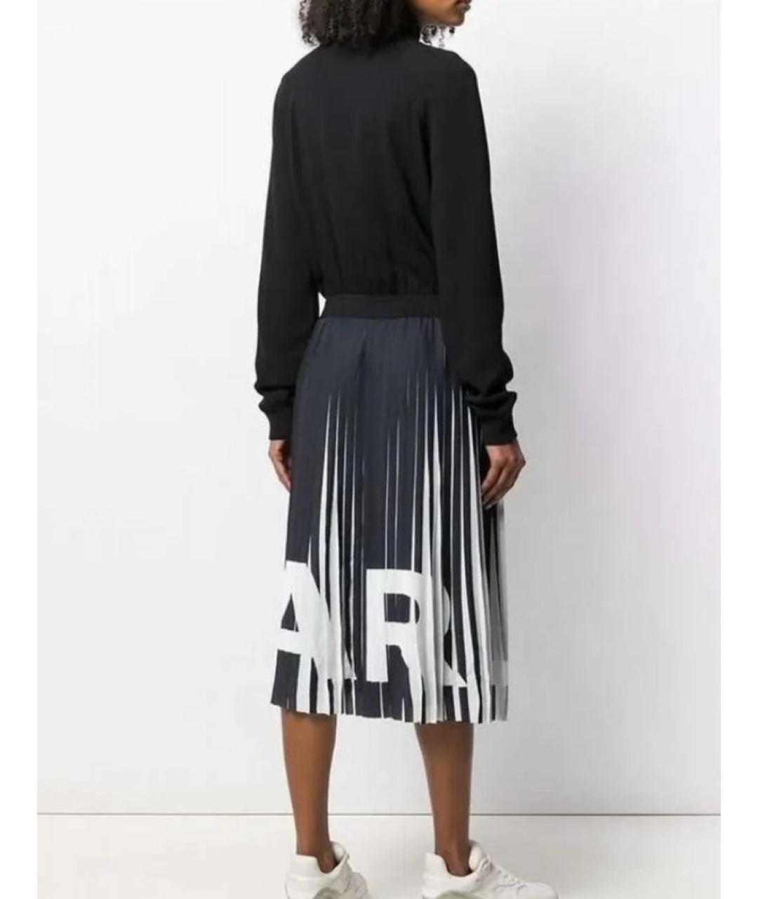 KARL LAGERFELD Черное повседневное платье, фото 6