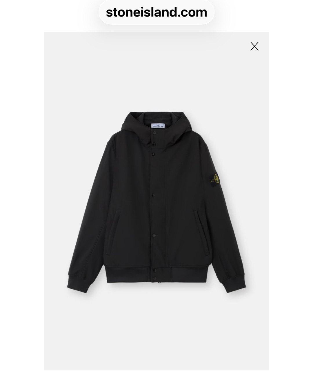 STONE ISLAND Черная куртка, фото 8