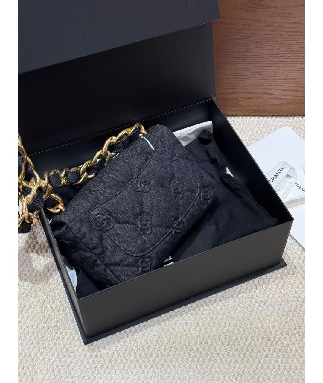 CHANEL Черная сумка через плечо, фото 2