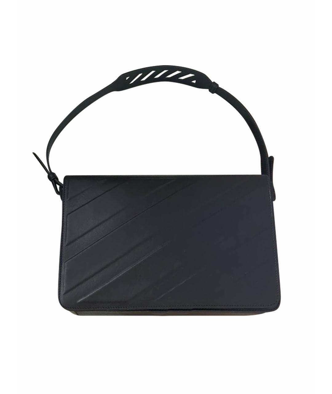 OFF-WHITE Черная сумка через плечо, фото 1