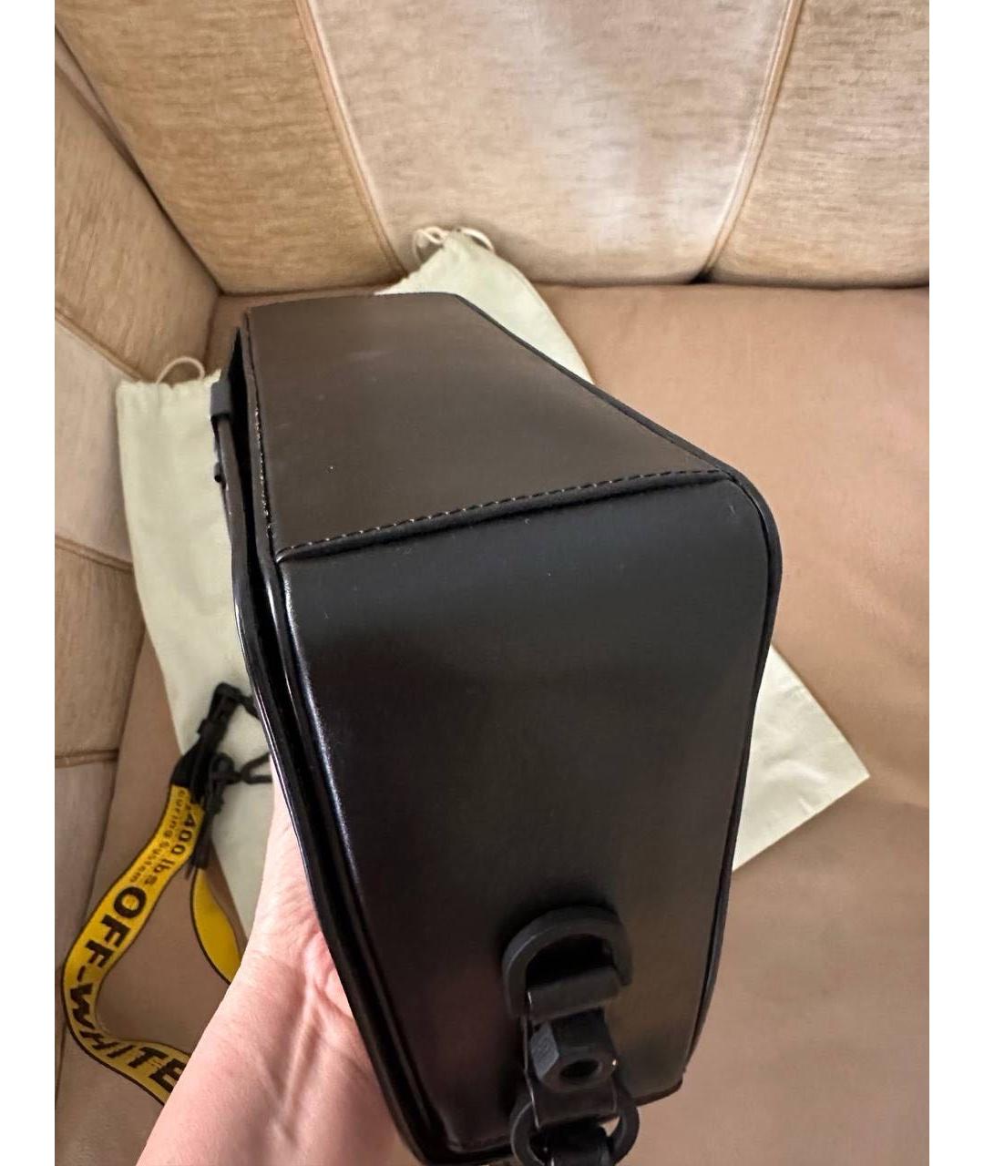 OFF-WHITE Черная сумка через плечо, фото 3