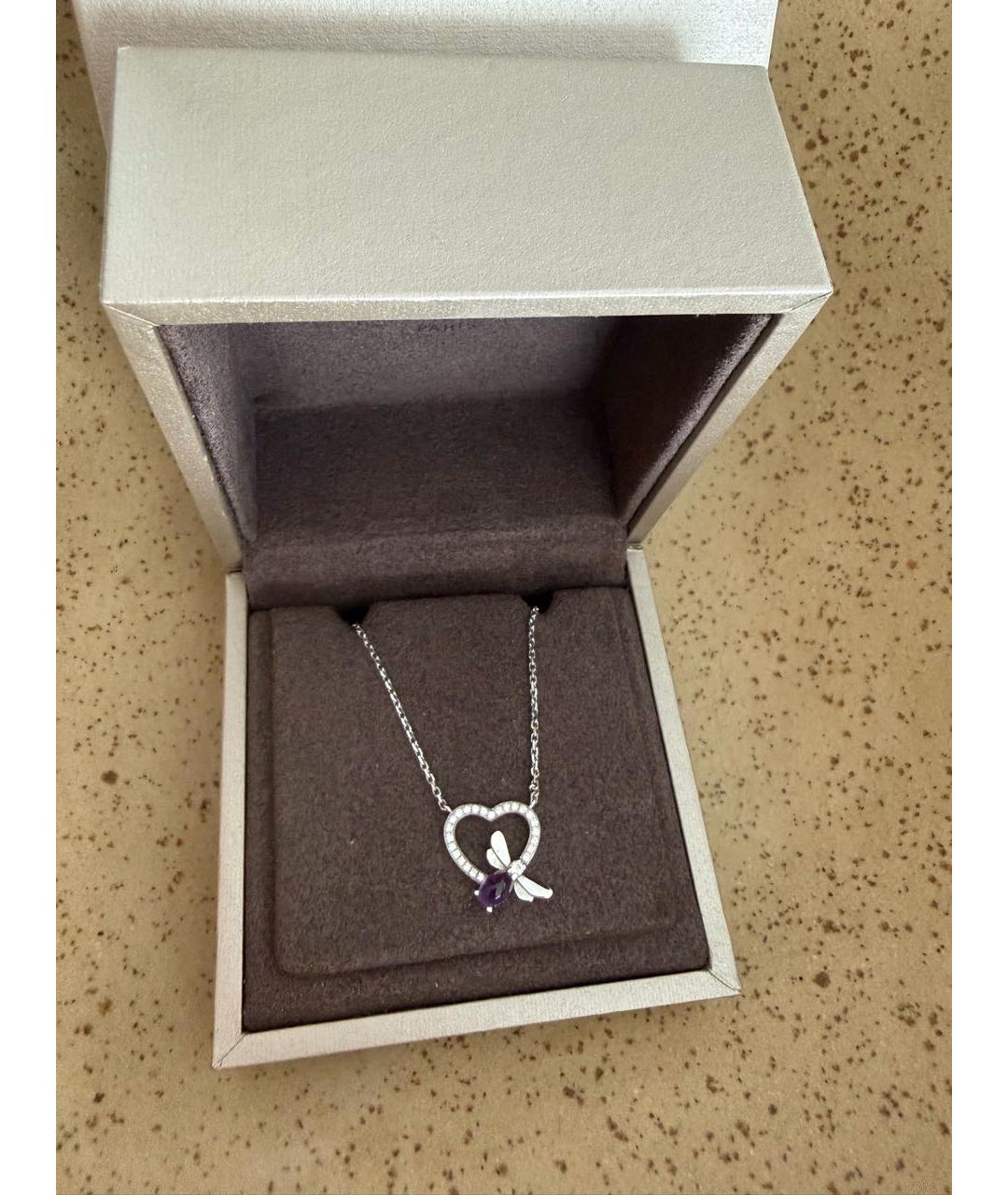 CHAUMET Фиолетовое колье из белого золота, фото 2