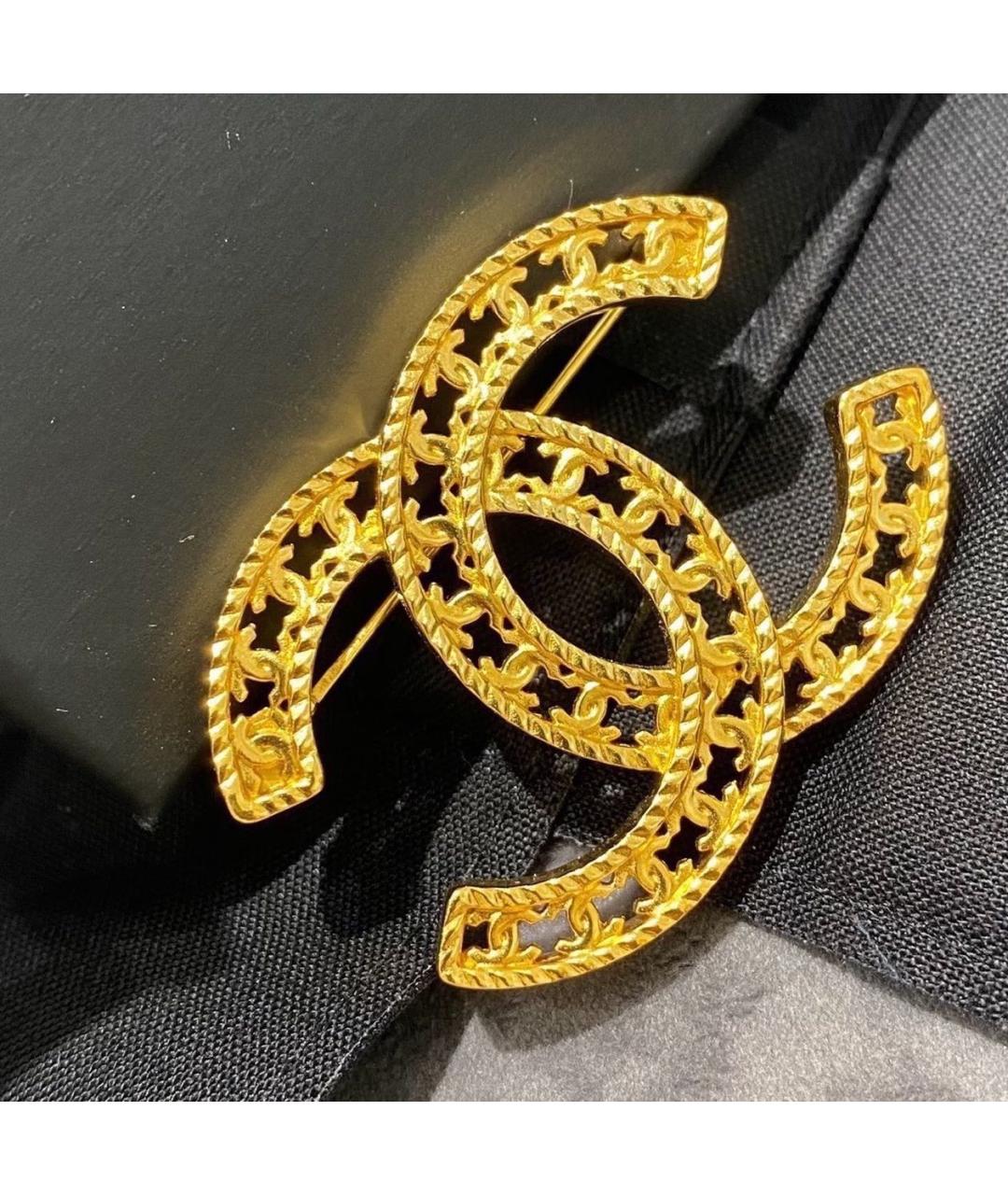 CHANEL Золотая булавка / брошь, фото 5