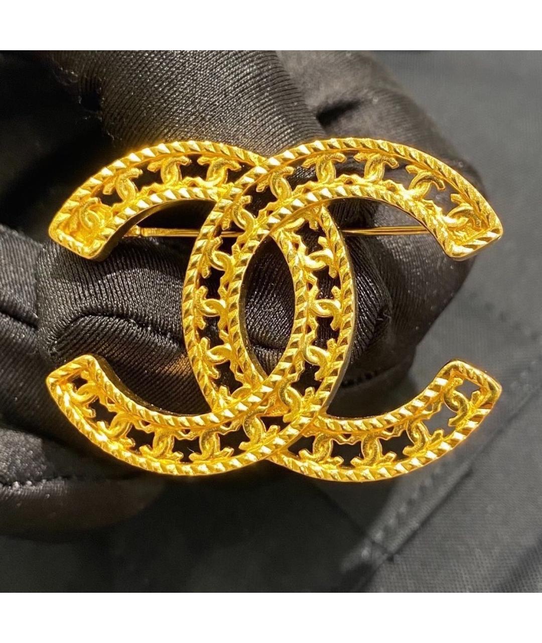 CHANEL Золотая булавка / брошь, фото 7