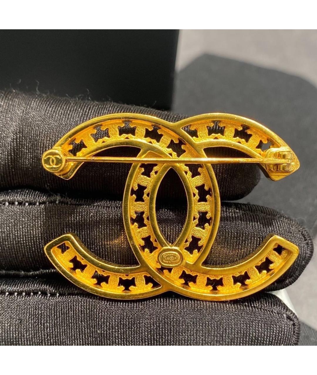 CHANEL Золотая булавка / брошь, фото 4