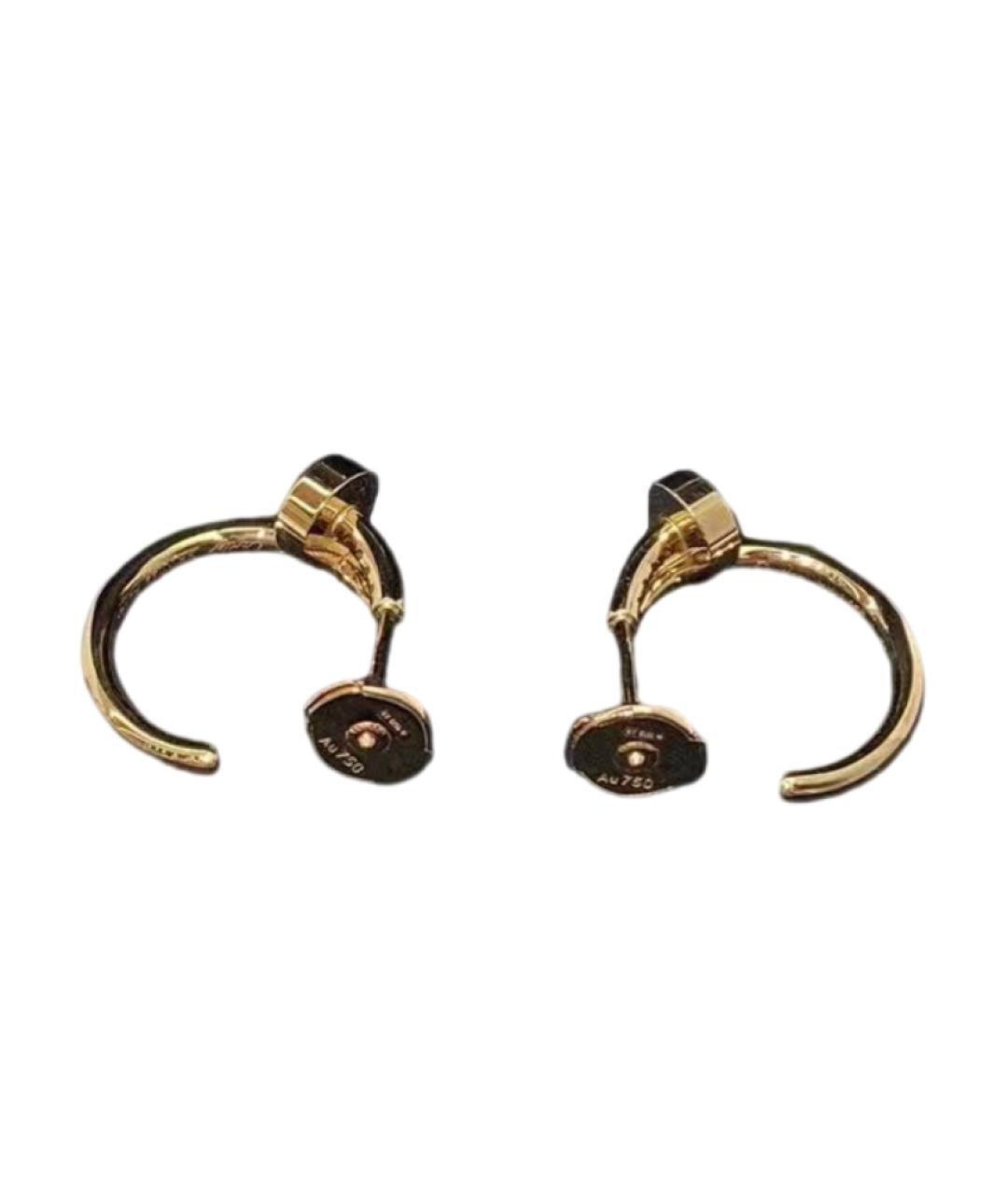 CARTIER Золотые серьги из розового золота, фото 1