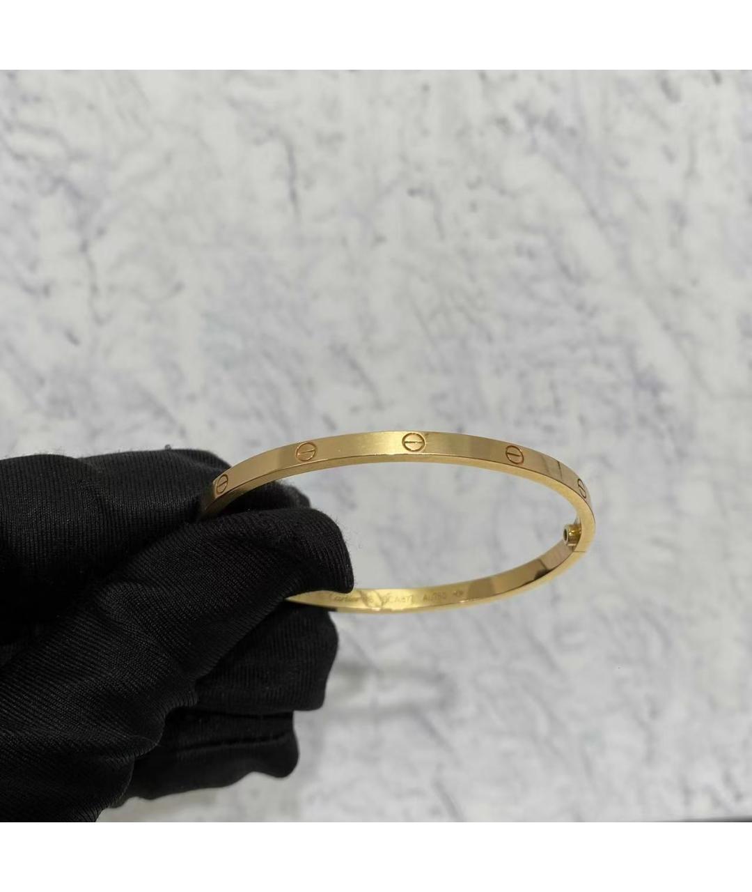 CARTIER Золотой браслет из желтого золота, фото 5