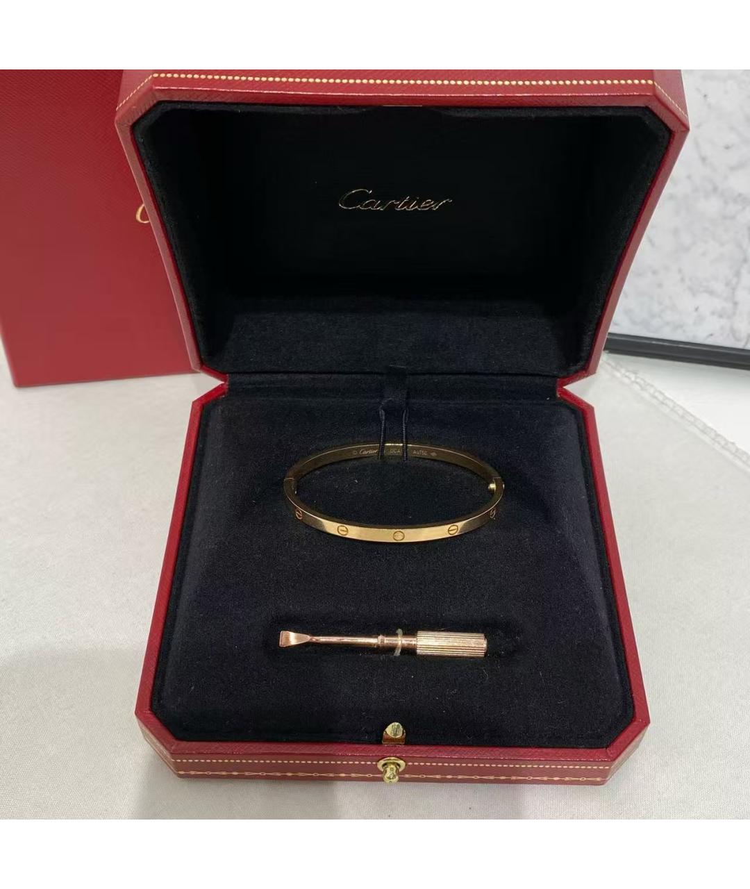 CARTIER Золотой браслет из желтого золота, фото 6