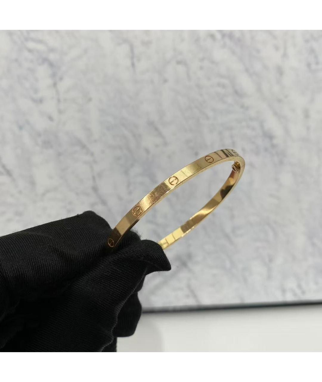 CARTIER Золотой браслет из желтого золота, фото 3