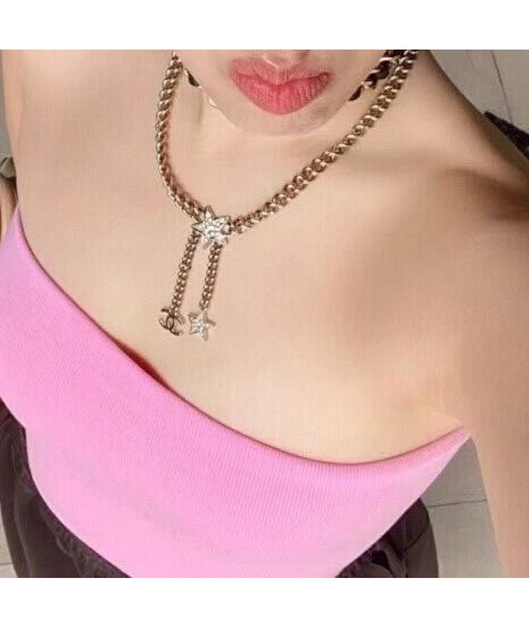 CHANEL Серебряное колье, фото 6