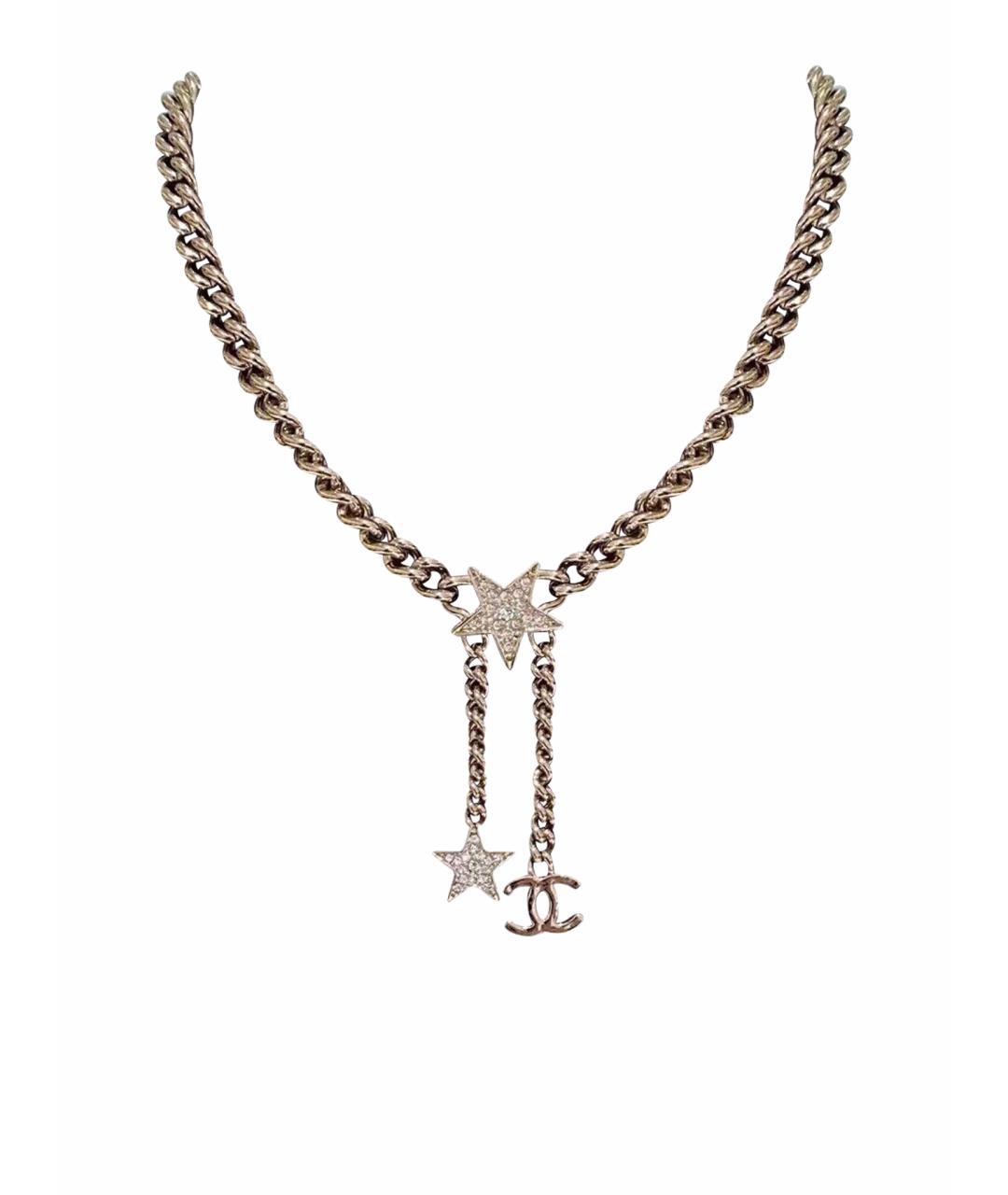 CHANEL Серебряное колье, фото 1