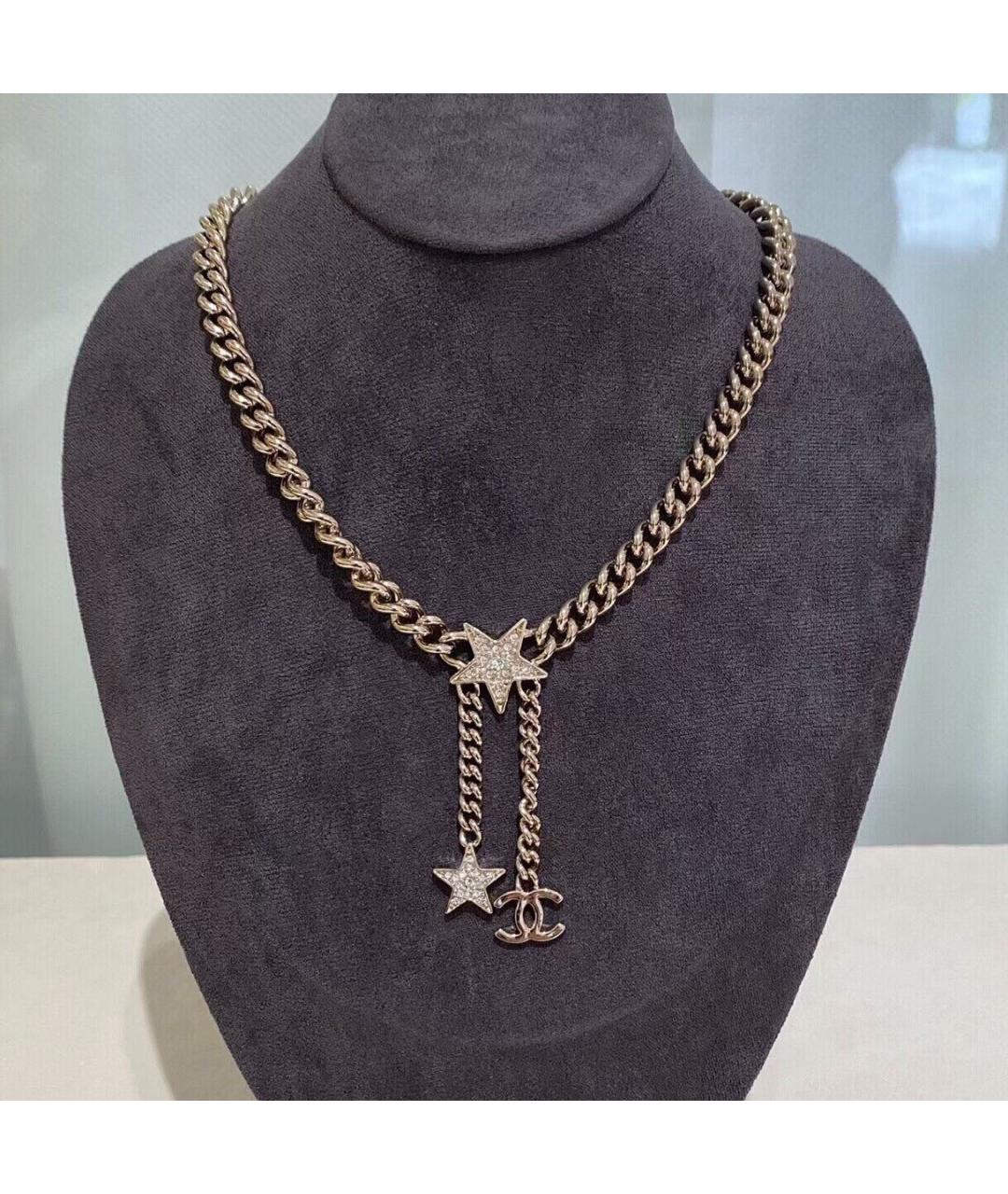 CHANEL Серебряное колье, фото 2