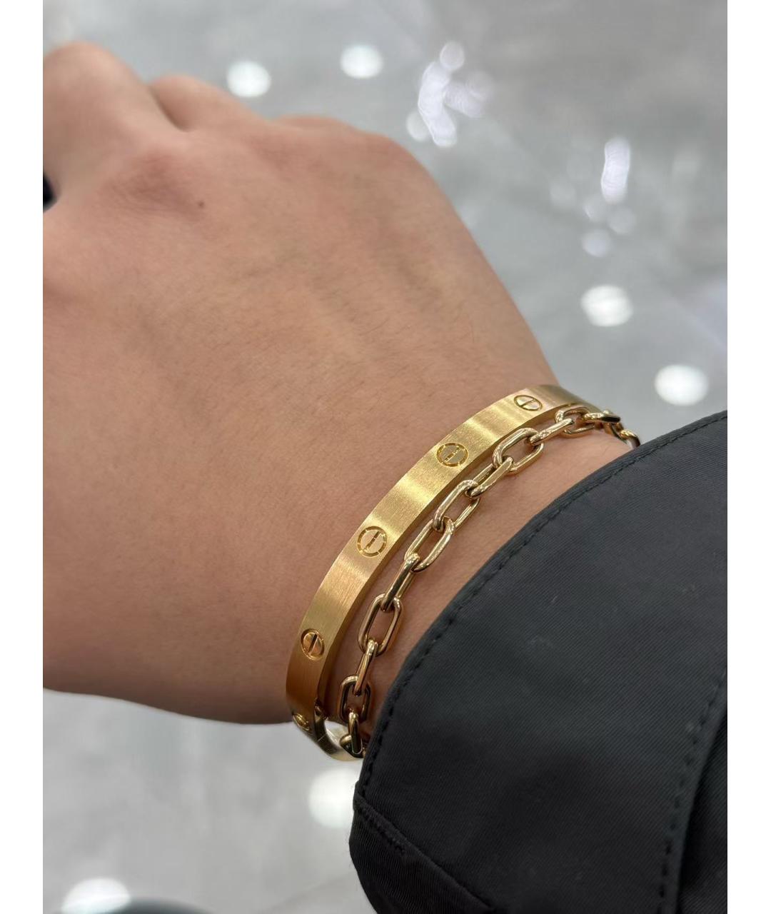 CARTIER Золотой браслет из розового золота, фото 4