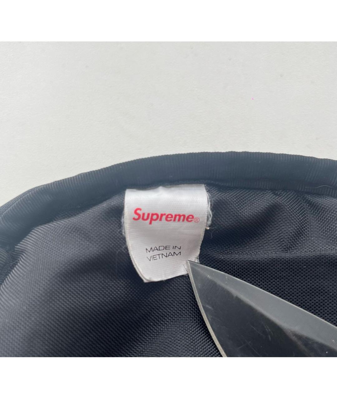 SUPREME Черная сумка на плечо, фото 3