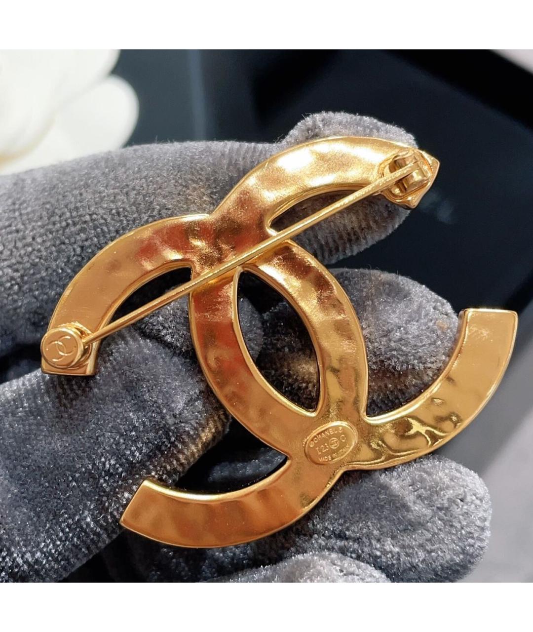 CHANEL Белая брошь, фото 5