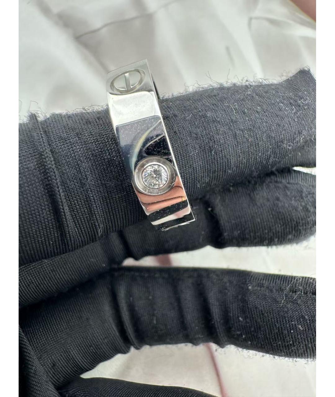 CARTIER Серебряное кольцо из белого золота, фото 5