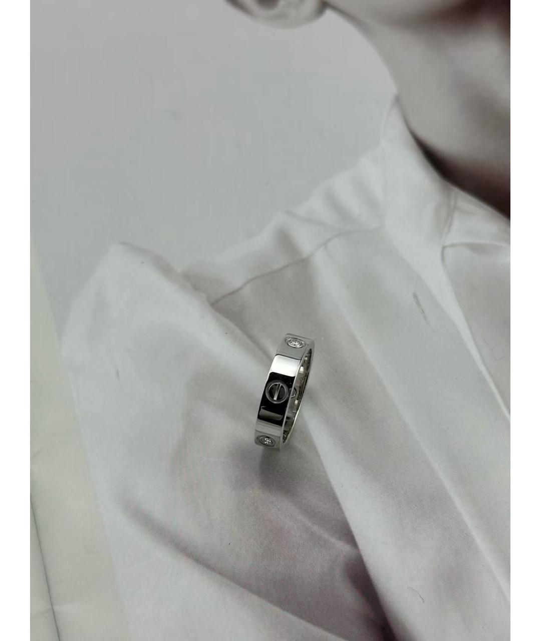 CARTIER Серебряное кольцо из белого золота, фото 2