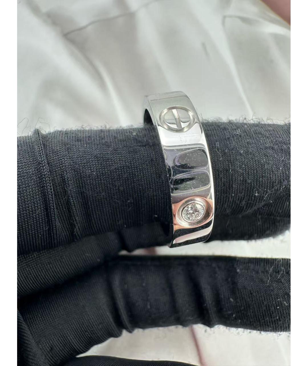 CARTIER Серебряное кольцо из белого золота, фото 4