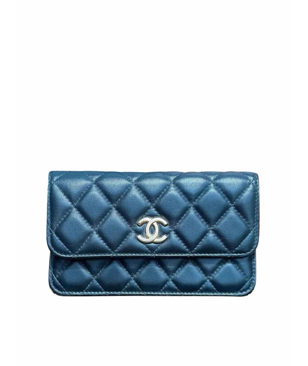 CHANEL Черная кожаная сумка через плечо, фото 1